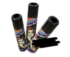 FASCHING 30102 Hairspray color schwarz, Haarspray mit Farbe NEU/OVP