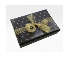 Clairefontaine 201339C Rolle Geschenkpapier Alliance, große Breite, 50 x 0,70m, 60g, ideal für Ihre Geschenke, 1 Stück, Gold