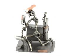 Steelman24 I Schraubenmännchen Schweißer I Made in Germany I Handarbeit I Geschenkidee I Stahlfigur I Metallfigur I Metallmännchen