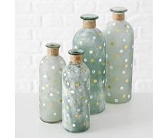 Flaschenvase Lotta 2sort H27cm Material: Glas lackiert