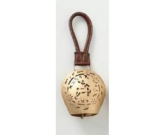 Home Collection Metall Glocke Kuhglocke Ziegenglocke Springender Hirsch 13cm