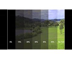 A1 300x76cm 50% L.B. Scheiben Folie Fensterfolie Sichtschutzfolie Scheibentönung Scheibenfolie Sonnenschutzfolie