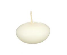 Wiedemann Schwimmkerzen, Wachs, Bisquit, 2.5 x 4 cm