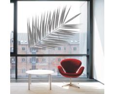 WANDTATTOO Glasdekorfolie w431 Pflanze Blume Wandaufkleber, 96x74 cm