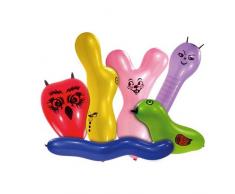 amscan 6479 Latexballons Tierfiguren, farbig Sortiert