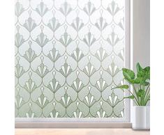 rabbitgoo Fensterfolie Selbsthaftend Blickdcht Sichtschutzfolie Fenster Statische Milchglasfolie Für Büro Und Zuhause geeingnet Dekofolie Anti UV