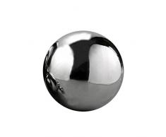 Dekokugel Set Silberkugel, Polierte Edelstahl Kugel 1,9-30cm Garten Ball schwimmenden Ball dekorative Kugel Edelstahl für Haus, Garten, Ornament, Dekoration usw In verschiedenen Größen erhältlich