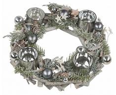 Adventskranz white washed