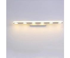 XIAOD Badspiegel Lampen-Kabinett-Lampe Badezimmer WC Acrylgemälde Einfach Frisierkommode wasserdichte Led Toilette Wandleuchte