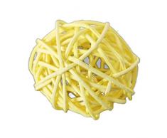 Garretlin Rattan-Ball für Katzen, Kätzchen, interaktives Kauspielzeug