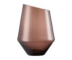 Zwiesel 1872 118872 Vase, Glas, braun, 21.5 x 21.5 x 23 cm