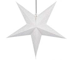 Papierstern / Weihnachtsstern Mercury nature / Papierstern `Premium 5`