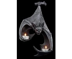 Fledermaus Figur Wand-Teelichthalter