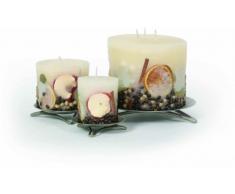 Kerzen-Zylinder Potpourri FRÜCHTE, Kerze S - 7 x 8 cm