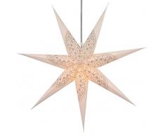 Faltbarer Advents Leucht Papierstern, Weihnachtsstern Arwen / Papierstern 7 Zacken