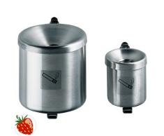 TKG Sicherheits-Wandascher mit Kippvorrichtung Edelstahl H120x Ø 100mm