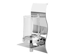 Fink - Wandleuchter Wave - mit Glaseinsatz - H38cm