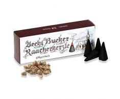 Erzgebirgische Aecht Bucker Raacherkerzle - Echt Bockauer Räucherkerzen aus dem Erzgebirge, Räucherduft:1 Packung Myrrhe