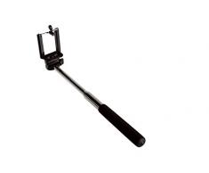 Ausziehbarer Handyhalter Selfie-Stick Scherz- & Fun-Artikel schwarz