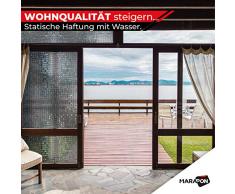 MARAPON ® Fensterfolie mit Mosaikmuster [45x200 cm] inkl. eBook mit Profitipps - Statische Haftung & Blickdicht - Fensterfolie Sichtschutz - Fensterfolie selbsthaftend Blickdicht