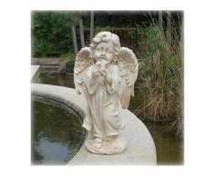 Gartenfigur 34 cm Hoch Engel 16728 A Gartendeko Engelsfigur Grabdeko Figur Engels