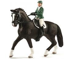 Schleich 42358 - Springreiterin mit Pferd Figur