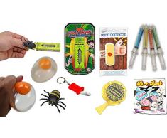 jameitop®✌ Alte Scherzartikel 8er Set Furzkissen / Scherz Kaugummi zum veräppeln - Gag Pack ✌