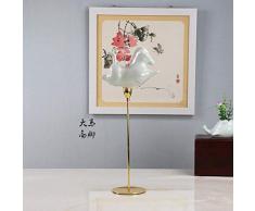 YAOHEHUA Vasen Vintage Deko Vasen Deko Set Keramikpferd Auf Schmiedeeisenbasis Im Chinesischen Stil Kunsthandwerk Im Wohnzimmer Von Pegasus