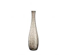 Leonardo Vase Giardino, handgefertigte Deko-Vase passend zum Landhausstil, Blumen-Vase im braunen Farbton, 50-cm, 034905