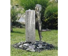 Robin Bronzefigur Skulptur aus Bronze echte Handarbeit Gartenskulptur Gartenfigur Garten-Statue