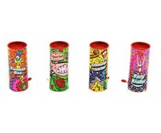 PYROWEB.DE Tischfeuerwerk Party Bomben, 4er Schachtel