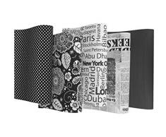 HRB Sortimente schönes Geschenkpapier, 10 Rollen a 2m (Serie 1, 10 Rollen)