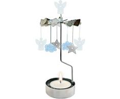 Metallfiguren Teelicht-Karussell - Ein Licht leuchtet für dich