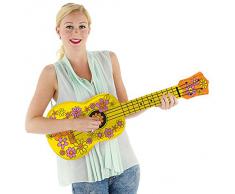 Folat 20255 Aufblasbare akustische Gitarre Gelb