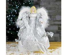 The Christmas Workshop, Engel für Christbaumspitze Silber