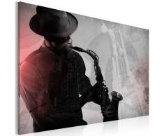 murando - Bilder 60x40 cm - Leinwandbilder - Fertig Aufgespannt - Vlies Leinwand - 1 Teilig - Wandbilder XXL - Kunstdrucke - Wandbild - Musik 020105-10