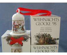 Hutschenreuther Weihnachtsglocke 1995*Rarität, Porzellanglocke, Weihnachten, Anhänger, Baumschmuck