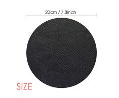 Hirschkopf Künstlerische Wirkung Farbige Maus Pad Jingling Bell Rund Gummi Mat