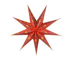Papierstern / Weihnachtsstern Stella rot / Papierstern Premium 9