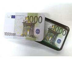 Geschenkdose Geld mit Gutschein