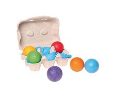 Holzkugeln Regenbogen