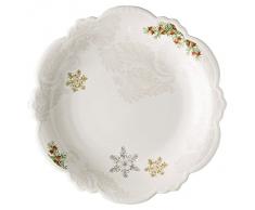 Hutschenreuther 02460-725692-12849 Winterromantik Gebäckteller, 31 cm