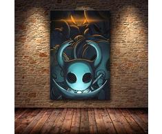 yiyiyaya Rahmenlose Menschen Ölgemälde auf Leinwand -50cmX75cm (No_Frame) auf Hollow Knight Map Game HD