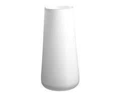 Villeroy & Boch Numa Große Vase Arctic Breeze, 34 cm, Glas, Weiß