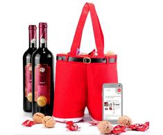 UC-Express Nikolausstrumpf Nikolausstiefel Geschenktüten Weihnachten Geschenkbeutel Nikolaus Nikolaustüte Geschenktaschen Weihnachtsdekoration 2 Stück extra groß !