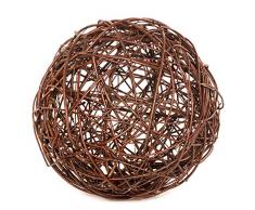 BooGardi Weidenkugel · Viele Größen · 30 cm - Deko-Kugel oder Gartenkugel aus geflochtener Weide als Verschönerung und Blickfang für Garten, Balkon und Terrasse