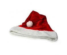 Ganzoo Nikolaus-Mütze mit Pelzrand, in rot – weiß, Weihnachtsmütze, Weihnachtsmann, Wintermütze, Mütze, Weihnachten, Winter, Xmas – Marke