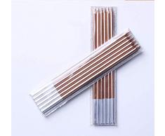 Geburtstag Kuchen Kerzen,36 Stück Lange Geburtstagskerzen Dünne Kerze für Geburtstag Hochzeit Baby Shower Party Kuchen Dekorationen Champagner