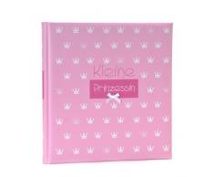 Goldbuch Babyalbum Kl. Prinzessin rosa, 30x31 cm, 60 Seiten mit Pergamin, Kunstdruck mit Relieflack und Accessoires, 15087