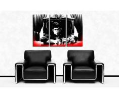 Scarface - Al Pacino Leinwand Bild fertig auf Keilrahmen ! Pop Art Gemälde Kunstdrucke, Wandbilder, Bilder zur Dekoration - Deko. Film / Movie / Tv Stars Kunstdrucke